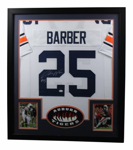 Peyton Barber Autographed Signed Auburn Tigers Premium Framed White Jersey - Certified Authentic