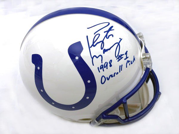 Panini Authentic Fanatics Authentic Certified Andrew Luck Indianapolis Colts Autographed Pro-Line Riddell Authentic Helmet