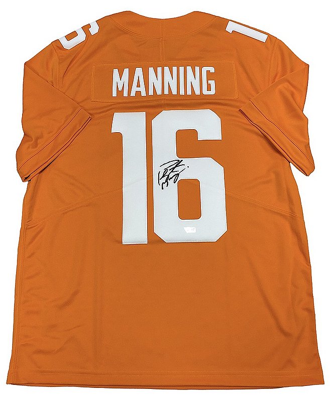 Peyton Manning Autographed Signed Tennessee Volunteers Nike On Field Orange L Jersey - Fanatics Authentic