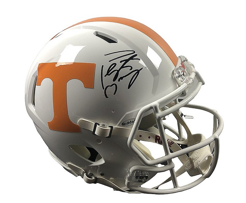 Peyton Manning Autographed Signed Tennessee Volunteers Riddell Speed Authentic Full Size Helmet - Fanatics Authentic