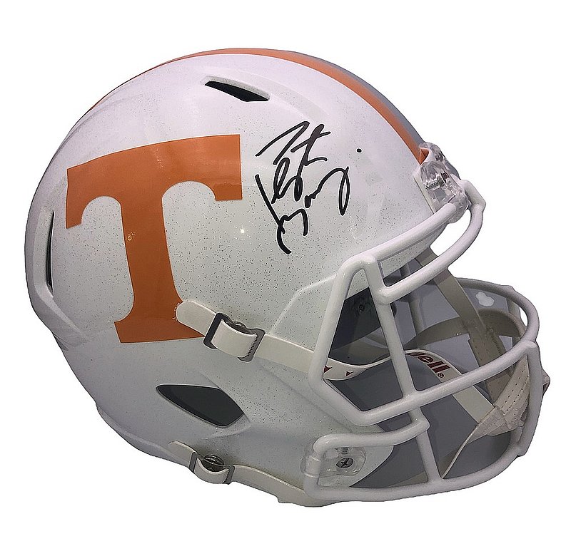 Peyton Manning Autographed Signed Tennessee Volunteers Riddell Speed Replica Full Size Helmet - Fanatics Authentic