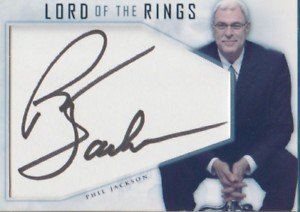 phil jackson autograph