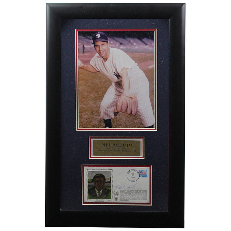 Phil Rizzuto Autographed Signed Framed First Day Cover - Certified Authentic