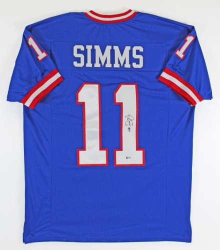 phil simms autographed jersey