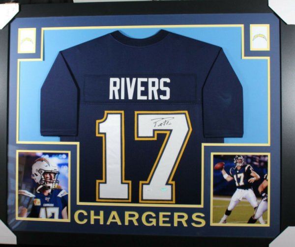 Philip rivers signed jersey clearance