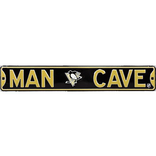 Pittsburgh Penguins Man Cave Authentic Street Sign