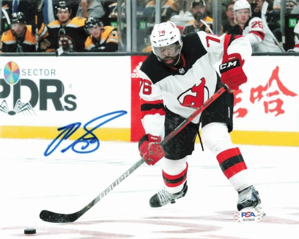 Pk subban autographed jersey Clearance