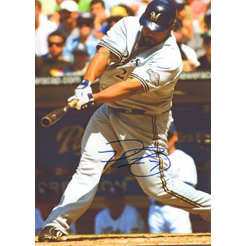 8x10 photo baseball Prince Fielder, Milwaukee Brewers