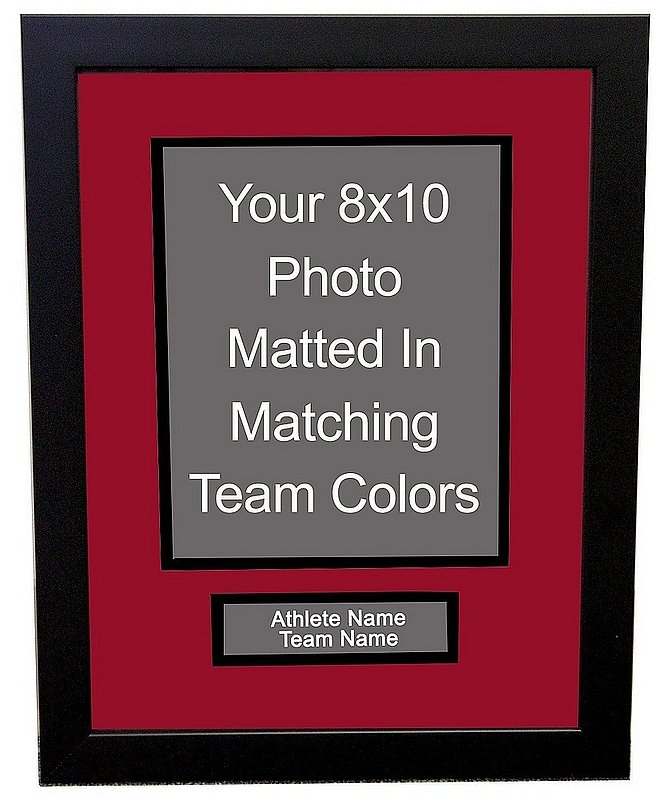 Professional 8x10 Photo Framing with Nameplate