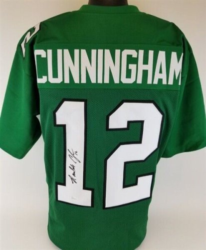 Randall Cunningham Autographed Signed Philadelphia Eagles Jersey (JSA COA)  4Xpro Bowl Q.B.