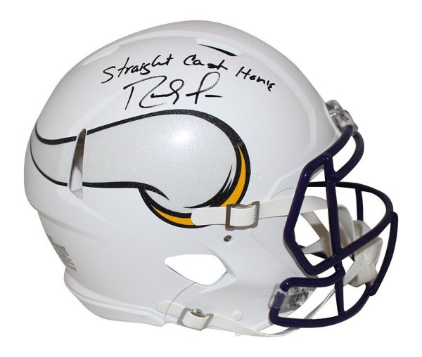 Randy Moss Minnesota Vikings Autographed Mitchell & Ness White