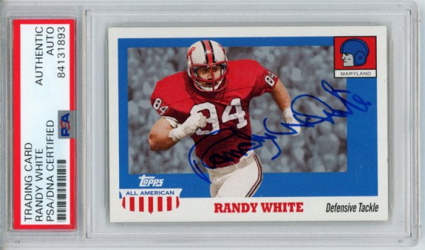 Randy White Signed Dallas Cowboys Sack B&W 8×10 Photo w/HOF'94 – Schwartz  Sports Memorabilia