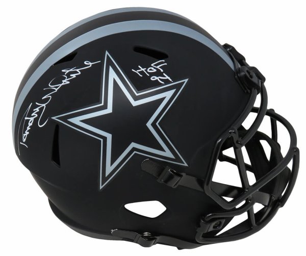 Dallas Cowboys Autographed Full Size Helmets Signed Helmets