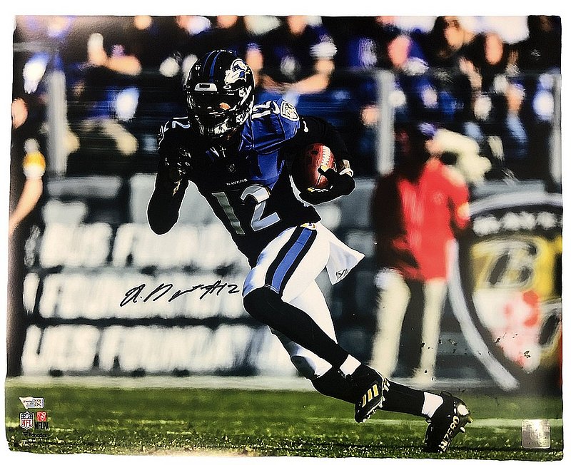 Rashod Bateman Autographed Signed Baltimore Ravens Running After Catch 16x20 Photo - Fanatics Authentic