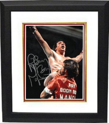 Ray Mancini Autographed Picture - Boom Boom 8x10
