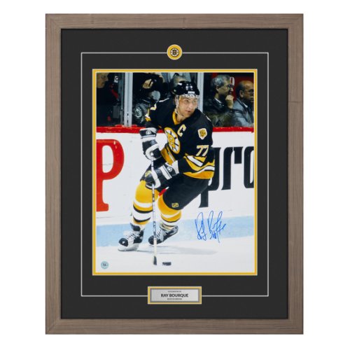 1970 Boston Bruins Stanley Cup 16 Player Team Autographed Signed Orr Goal  26x32 Frame