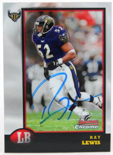 Ray Lewis Autographed Baltimore Ravens Super Bowl XLVII