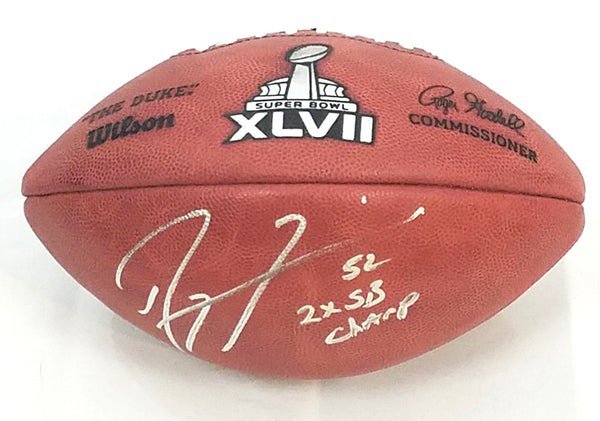 Ray Lewis Autographed Signed Baltimore Ravens Super Bowl Xlvii Football