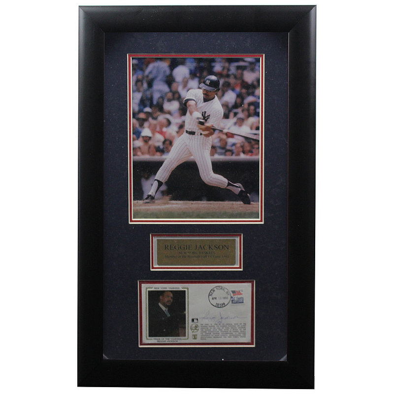 Reggie Jackson Autographed Signed Framed First Day Cover - Certified Authentic