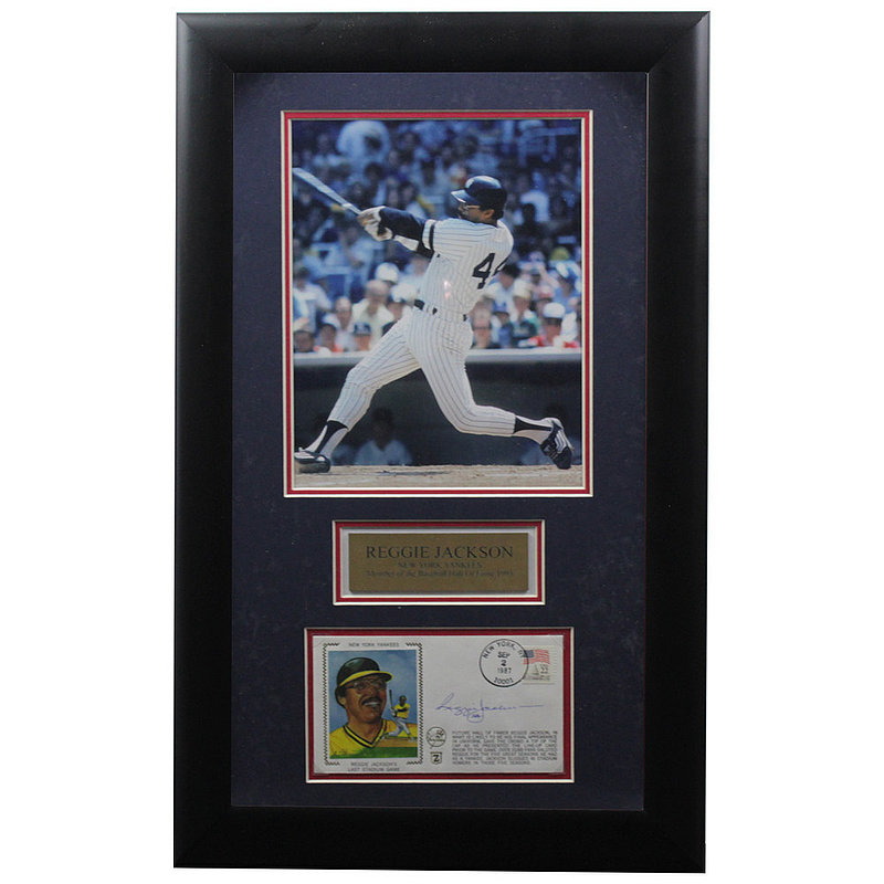 Reggie Jackson Autographed Signed Framed First Day Cover - Certified Authentic