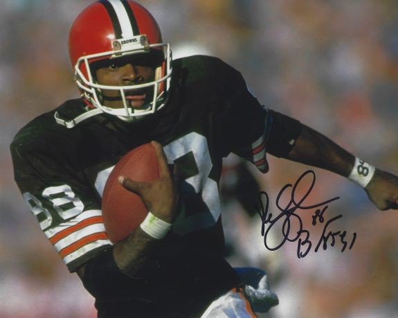 Reggie Langhorne Autographed Signed 8X10 Cleveland Browns Photo