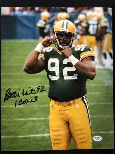 reggie white signed jersey