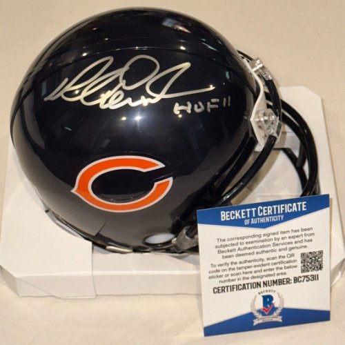 1985 Chicago Bears Autographed Authentic Proline Full Size Helmet - 30  Signatures