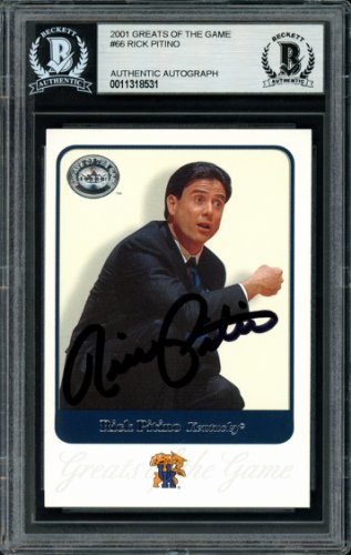 Rick Pitino Autographed Memorabilia Signed Photo Jersey