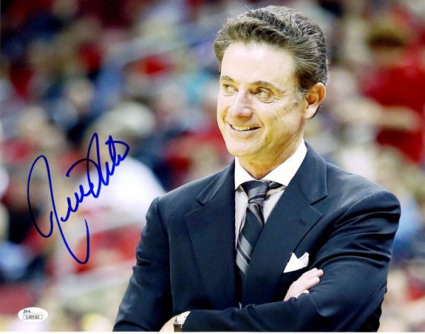 Rick Pitino Autographed Memorabilia Signed Photo Jersey