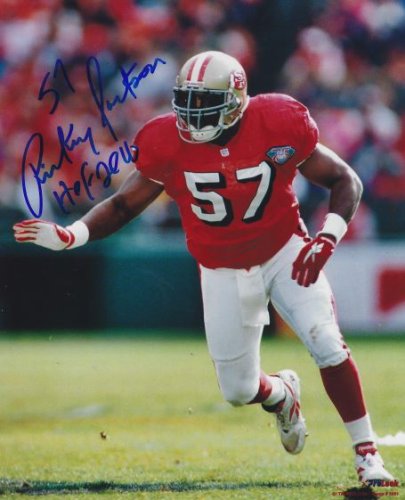 Autographed RICKEY JACKSON 8X10 New Orleans Saints photo