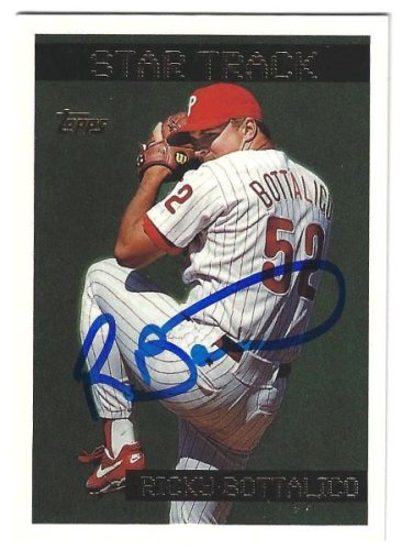 Ricky Bottalico Philadelphia Phillies 1997 Pacific Collection Autographed  Card. This item comes with a certificate of authenticity from