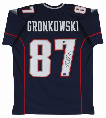 Rob Gronkowski Signed Tampa Bay Buccaneers Nike Elite White NFL Jersey