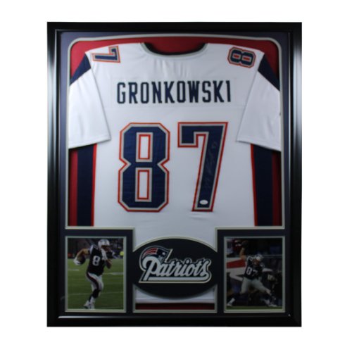 signed gronk jersey