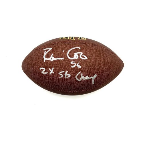 Robin Cole Signed Pittsburgh Steelers Speed Mini Helmet