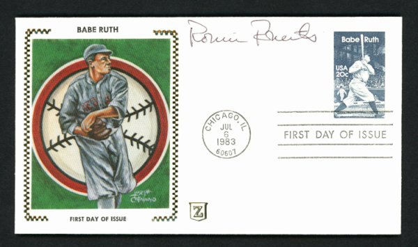 Robin Roberts Autographed Signed First Day Cover Philadelphia Phillies #156829