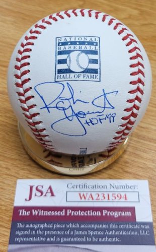 Robin Yount Signed Milwaukee Brewers Rawlings Replica Mach Pro MLB Hel –  Super Sports Center