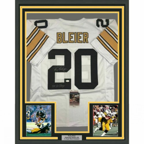 rocky bleier signed jersey