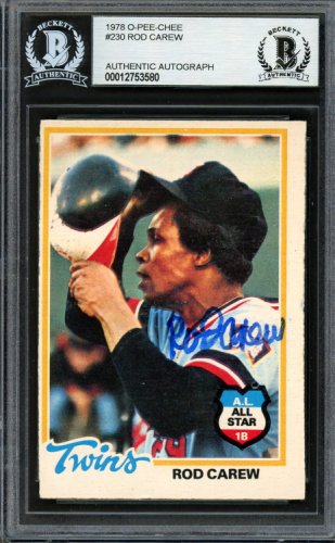  1976 O-Pee-Chee # 400 Rod Carew Minnesota Twins