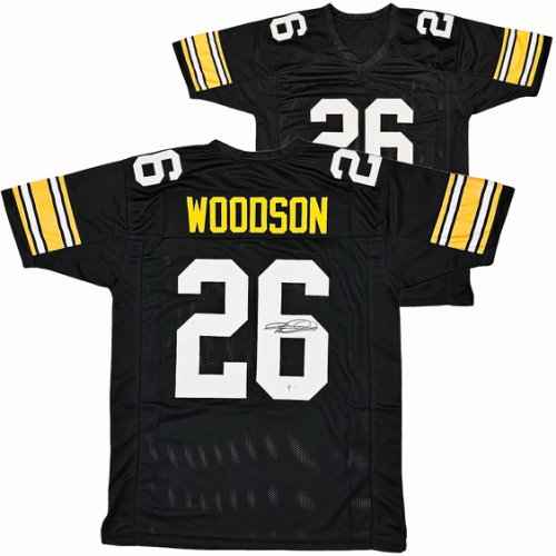 Rod Woodson Autographed SB Champs and Framed White Ravens Jersey