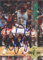 Rodney Rogers Denver Nuggets 1993 Classic 4-Sport Autographed Signed Card - Rookie Card.  This item comes with a certificate of authenticity from Autograph-Sports.