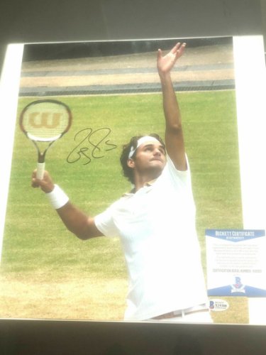 Roger Federer Autographed Memorabilia | Signed Photo, Jersey