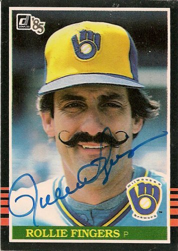 Rollie Fingers Autographed 1976 Topps Card #405 Oakland A's SKU #219102 -  Mill Creek Sports