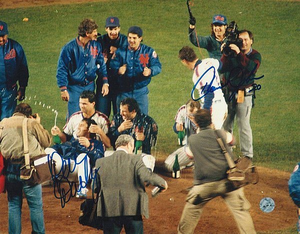 Howard Johnson Signed Autographed 8 x 10 Photo New York Mets