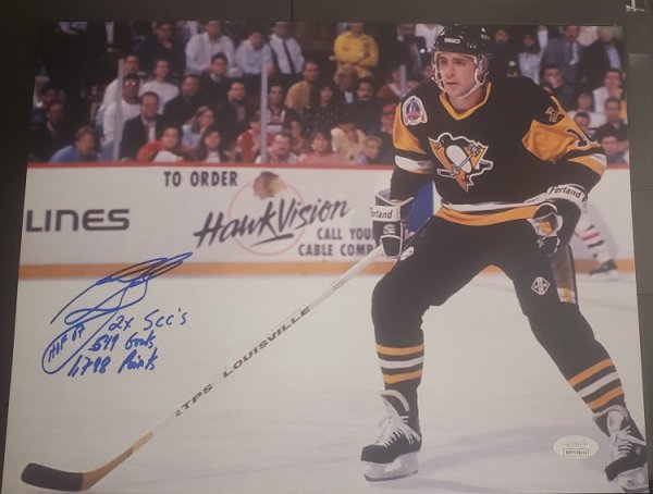 Ron Francis Hartford Whalers HOF Fanatics Autographed Jersey - NHL