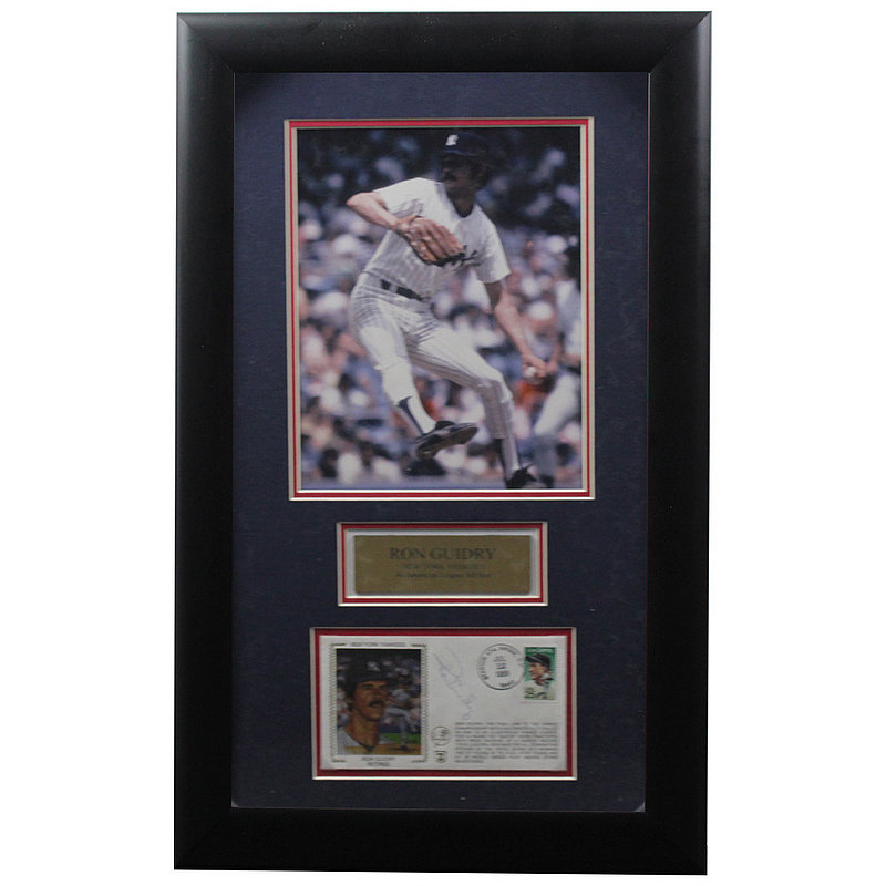 Ron Guidry Autographed Signed Framed First Day Cover - Certified Authentic