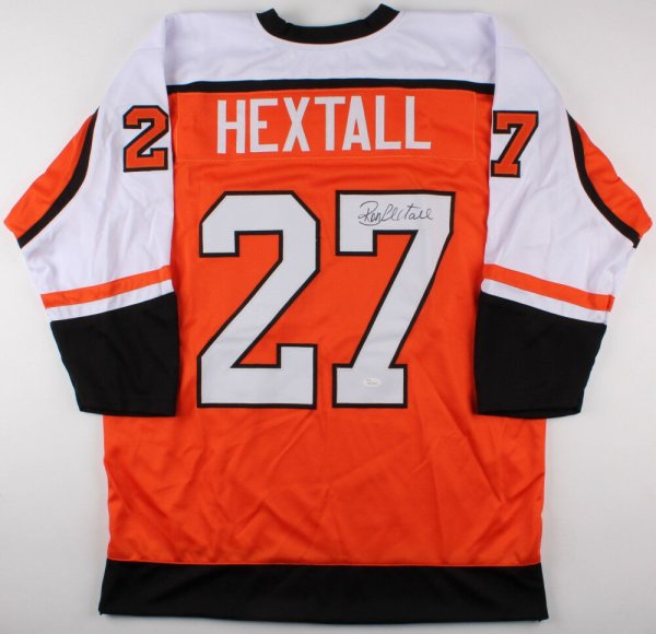 Ron Hextall Autographed Signed Philadelphia Flyers Jersey (JSA COA) Playing Career 1984 1999