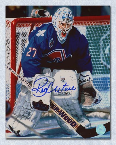 Joe Sakic Quebec Nordiques Autographed Signed Hockey Captain 8x10 Photo