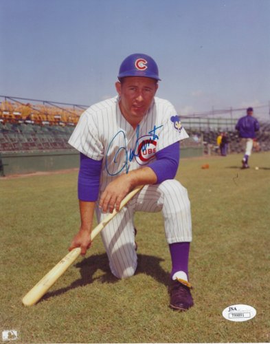Lot Detail - 1969 Ron Santo Chicago Cubs Signed Mitchell & Ness