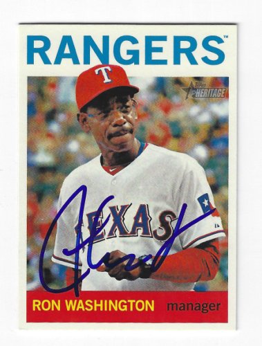 Ron Washington MLB Authenticated and Game-Used 1974 Style Jersey