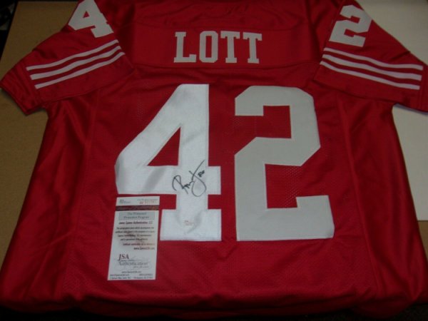 ronnie lott signed jersey